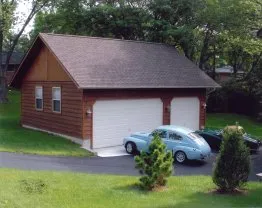 Un garage qui se fond dans le décor