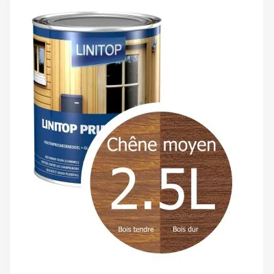 LINITOP PRIM & FINISH : Lasure d'imprégnation transparente. - Réf. L347