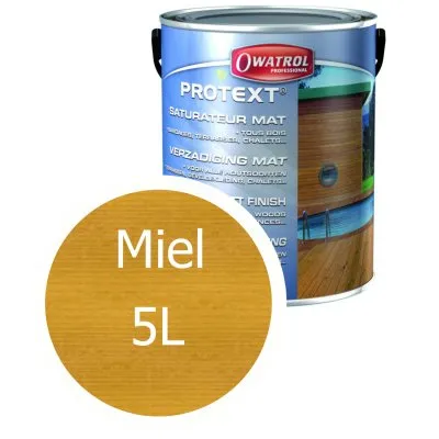 PROTEXT : Saturateur mat à l'eau pour terrasses et bardages - Réf. 669