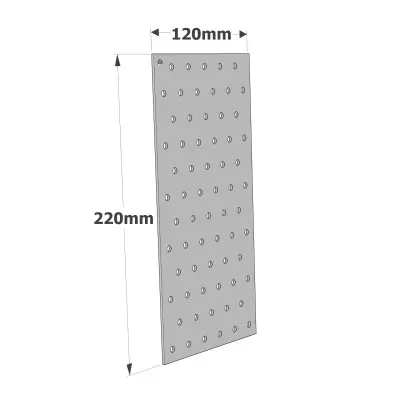 Plaques Perforées - Réf. NP20/120/220