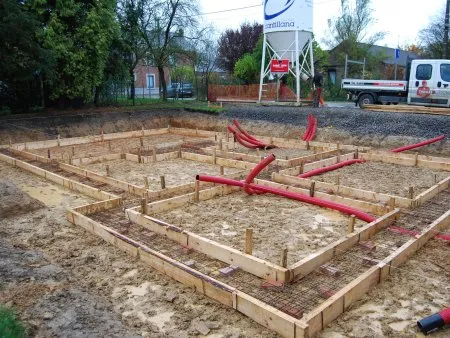 Les fondations pour les garages