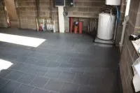 Vignette de l'article : Carreler le sol du garage