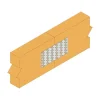 Vis HECO MULTI-MONTI tête ronde D7,5 x L70 - Réf. 42602