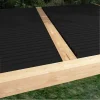 Vue des mécanismes SUNDIY 20 mm et des lames fixes en aluminium de couleur RAL 9005