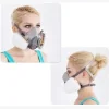 Respirateur Demi-Masque/Protection Masque à Double Couche de Protection/filtres montées/Masque Respiratoire Réutilisable - Réf. FAT5-XYYFR-PN452401