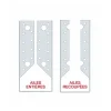 Vis HECO MULTI-MONTI-plus F - tête fraisée - D6 x L100 - Réf. 48503