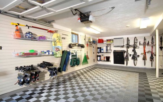 Exemple d’aménagement intérieur d’un garage
